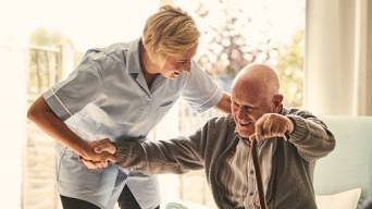 home care nurse senior family