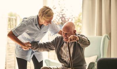 home care nurse senior family